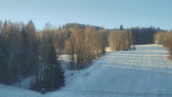 Dojezd hlavní sjezdovky