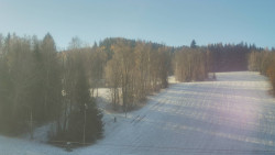 Dojezd hlavní sjezdovky