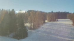 Dojezd hlavní sjezdovky