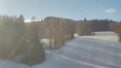 Dojezd hlavní sjezdovky