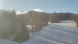 Dojezd hlavní sjezdovky