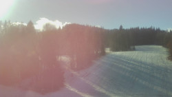 Dojezd hlavní sjezdovky