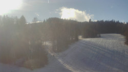 Dojezd hlavní sjezdovky