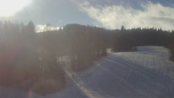 Dojezd hlavní sjezdovky