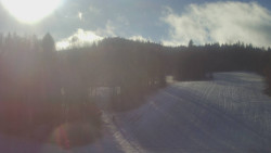 Dojezd hlavní sjezdovky