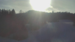 Dojezd hlavní sjezdovky