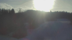 Dojezd hlavní sjezdovky