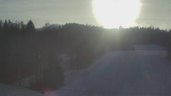 Dojezd hlavní sjezdovky