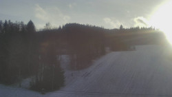 Dojezd hlavní sjezdovky