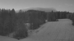 Dojezd hlavní sjezdovky