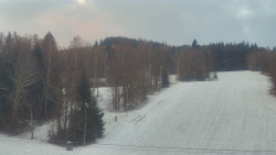 Dojezd hlavní sjezdovky