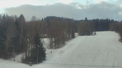 Dojezd hlavní sjezdovky