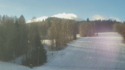 Dojezd hlavní sjezdovky