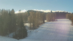 Dojezd hlavní sjezdovky