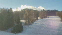 Dojezd hlavní sjezdovky