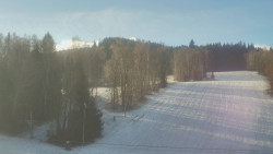 Dojezd hlavní sjezdovky