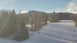 Dojezd hlavní sjezdovky