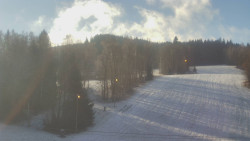 Dojezd hlavní sjezdovky