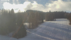 Dojezd hlavní sjezdovky