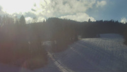 Dojezd hlavní sjezdovky