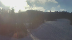 Dojezd hlavní sjezdovky