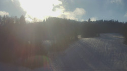 Dojezd hlavní sjezdovky