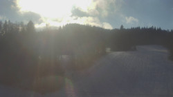 Dojezd hlavní sjezdovky