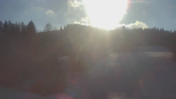 Dojezd hlavní sjezdovky