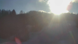 Dojezd hlavní sjezdovky