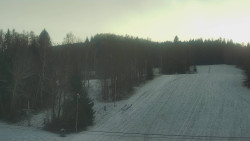 Dojezd hlavní sjezdovky