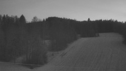 Dojezd hlavní sjezdovky