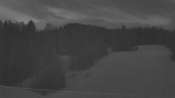 Dojezd hlavní sjezdovky