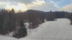 Dojezd hlavní sjezdovky