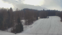 Dojezd hlavní sjezdovky