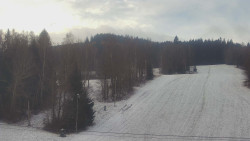 Dojezd hlavní sjezdovky