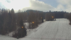 Dojezd hlavní sjezdovky