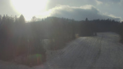 Dojezd hlavní sjezdovky