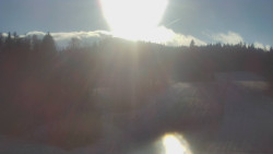 Dojezd hlavní sjezdovky