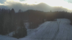 Dojezd hlavní sjezdovky