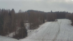 Dojezd hlavní sjezdovky