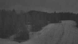 Dojezd hlavní sjezdovky