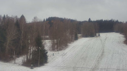 Dojezd hlavní sjezdovky