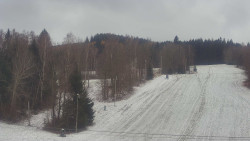 Dojezd hlavní sjezdovky