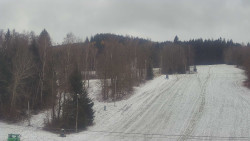 Dojezd hlavní sjezdovky