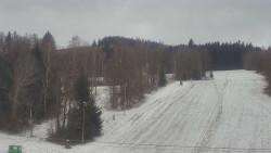 Dojezd hlavní sjezdovky