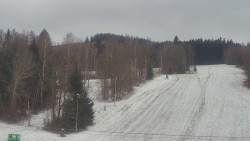 Dojezd hlavní sjezdovky