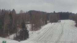 Dojezd hlavní sjezdovky