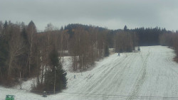 Dojezd hlavní sjezdovky