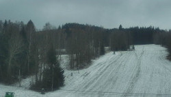 Dojezd hlavní sjezdovky