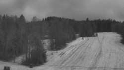 Dojezd hlavní sjezdovky